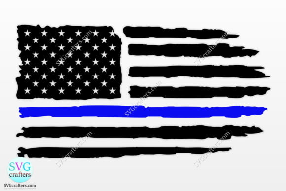 American Flag Thin Blue Line SVG: Graphics & Crafts Review