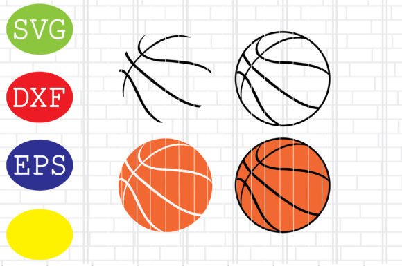Basketball SVG & Cut Files for Crafts and Graphics
