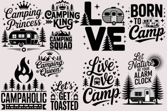 Camping Svg Camper: Graphics & Crafts Design Asset Review