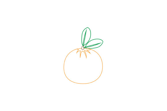 Chinese New Year Orange Color Line: Graphics & Icons for Festive Branding