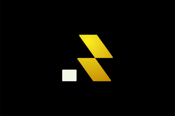 Luxury R Logo with Gold Color Vector