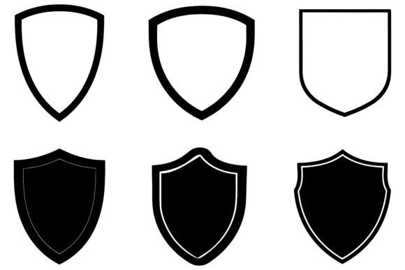 Sheild Silhouette Vector: Graphics & Crafts Asset Review