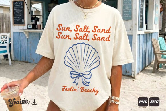 Summer Preppy SVG PNG Feelin Beachy
