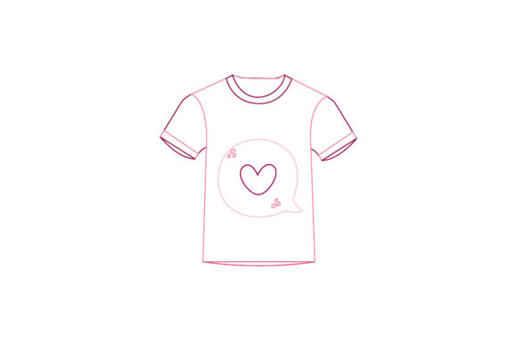 Valentine Icon Clothes Color Lines-02