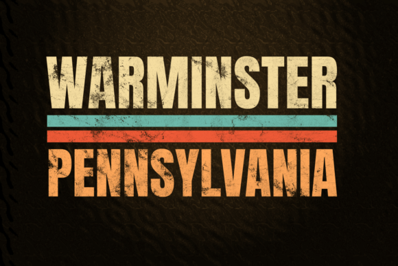 Warminster Pennsylvania Retro Color